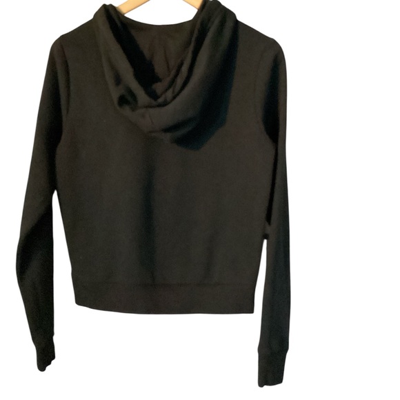 True Religion Black Hoodie with Gold Buddha Design Sz Small - Picture 4 of 8